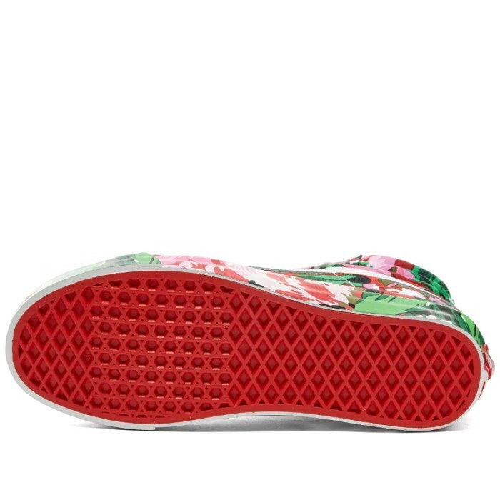 VANS VAULT X KENZO OG SK8-HI LXFLORAL RED TRUE WHITE VN0A4BVB02G