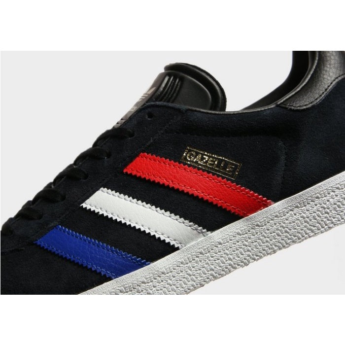 Adidas Gazelle OG Black Red White Blue Russia ORIGINAL Exclusive BM STORE ORIGINAL FOOTWEAR