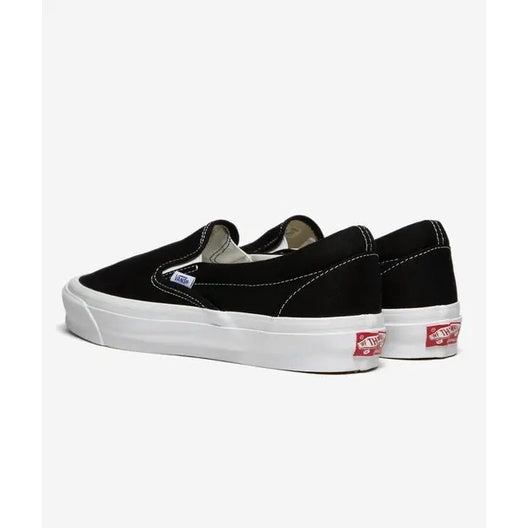 Vans Vault OG Classic Slip On Canvas Black True White VN0A45JK1WX