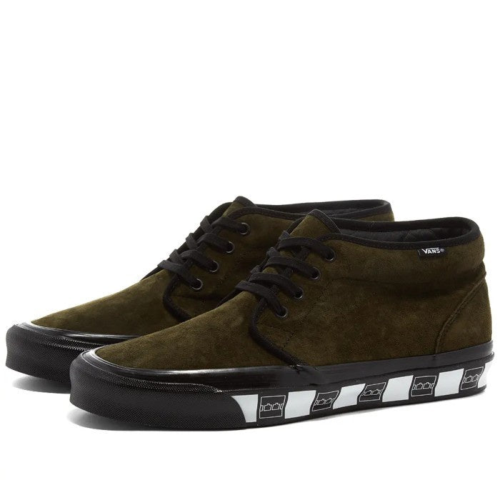 VANS VAULT X THE TRILOGY TAPES OG CHUKKA LX GRAPE LEAF BLACK ORIGINAL