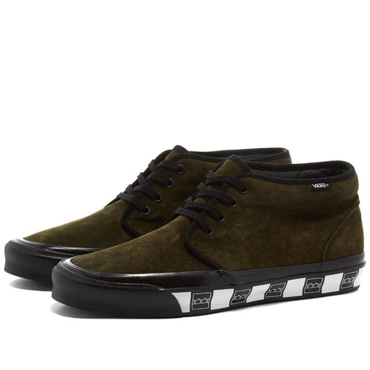 VANS VAULT X THE TRILOGY TAPES OG CHUKKA LX GRAPE LEAF BLACK ORIGINAL