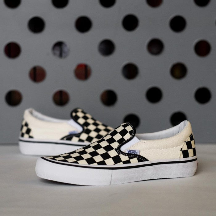 Vans Slip On Pro Checkerboard Black White ORIGINAL
