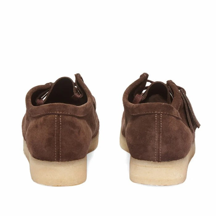 CLARKS ORIGINALS WALLABEE DARK BROWN SUEDE