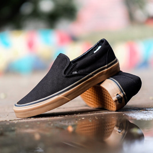 Vans Slip On Classic Black / Gum ORIGINAL
