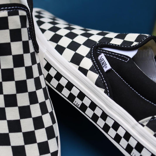 Vans Slip ON Nextor Checkerboard Black White Original