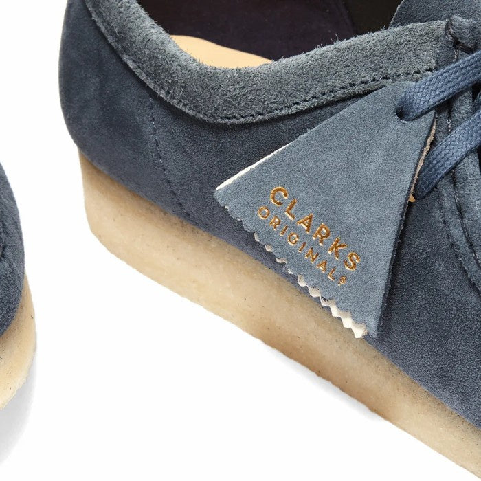 CLARKS ORIGINALS WALLABEE BLUE SUEDE