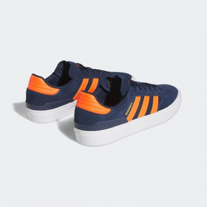 Adidas BUSENITZ Vulc II Collegiate Navy Imperial Orange Gold HQ2018