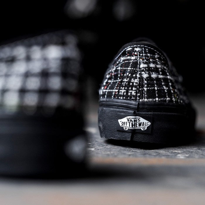 Vans Authentic Classic Woven Plaid Black ORIGINAL