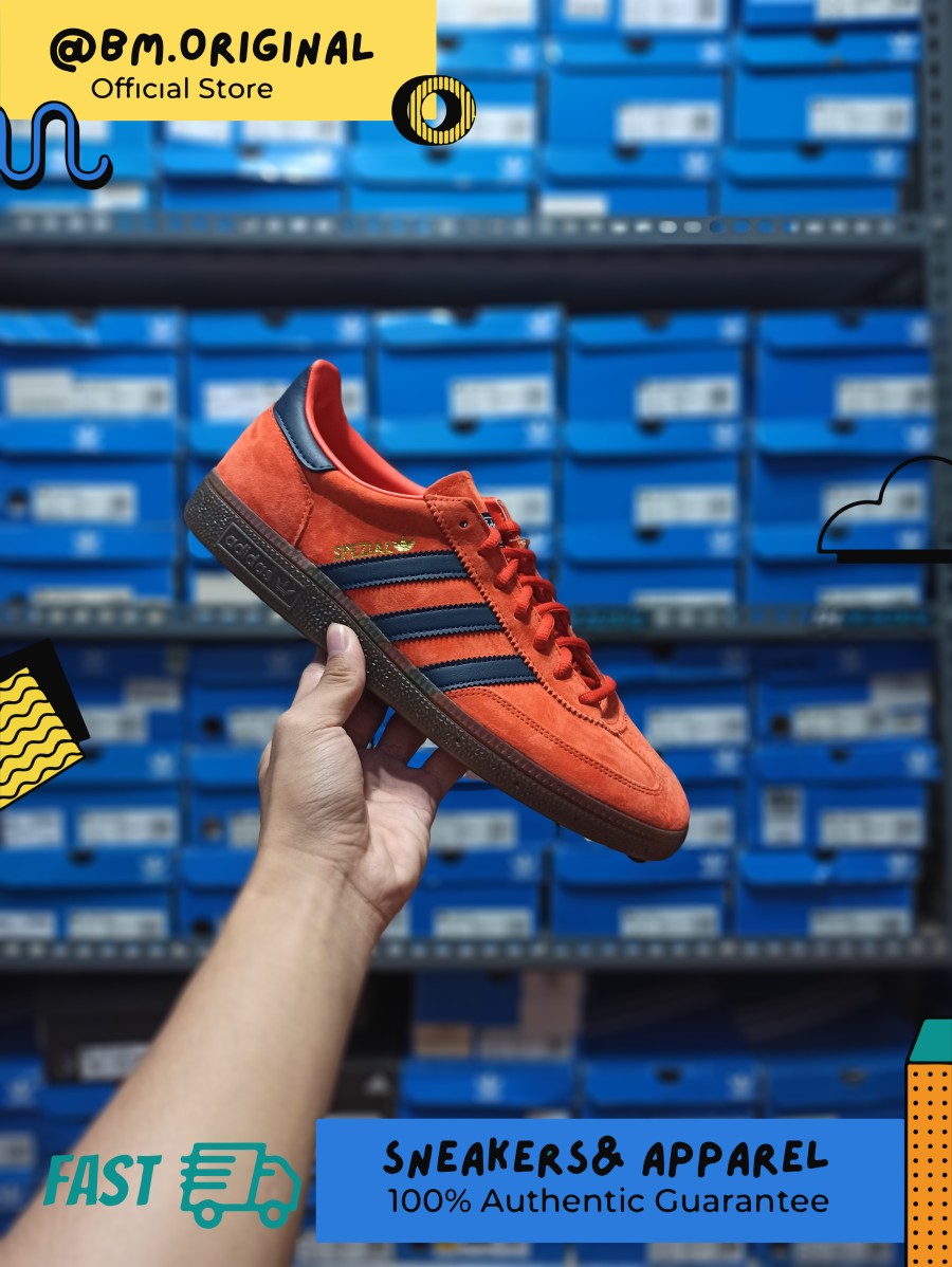 Adidas Spezial Handball Orange Deep Navy Exclusive ORIGINAL GX6988