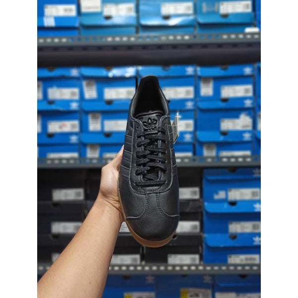 Adidas Gazelle Leather Full Black Gumsole ORIGINAL BD7480 – BM STORE  ORIGINAL FOOTWEAR