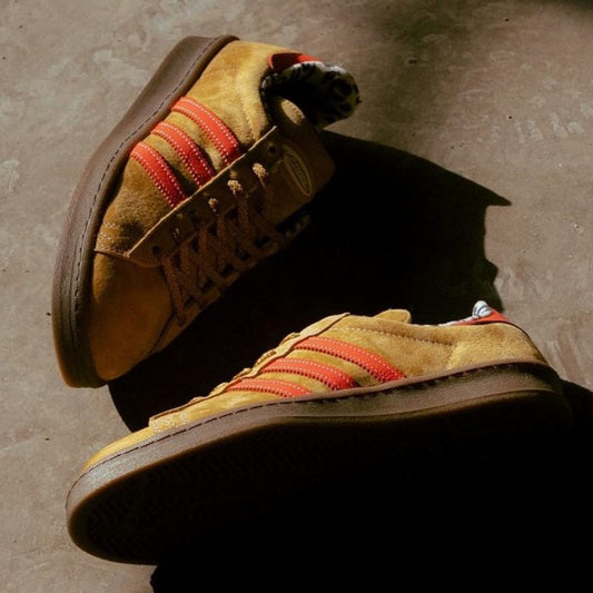 Adidas Campus 80s x XLARGE Mesa Solar Red Gum ORIGINAL GW3248