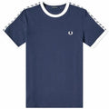 Fred Perry Taped Ringer Tee Carbon Blue M6347