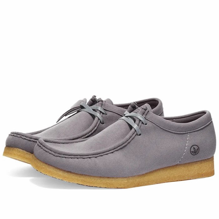 CLARKS ORIGINALS WALLABEE VEGAN GREY
