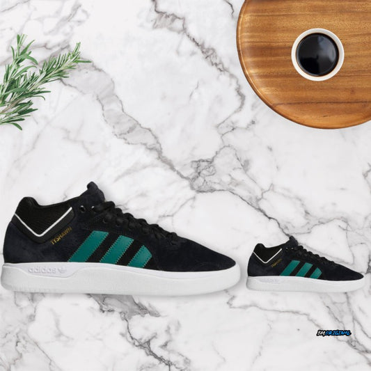 Adidas Tyshawn Core Black Collegiate Green White ORIGINAL GW3168