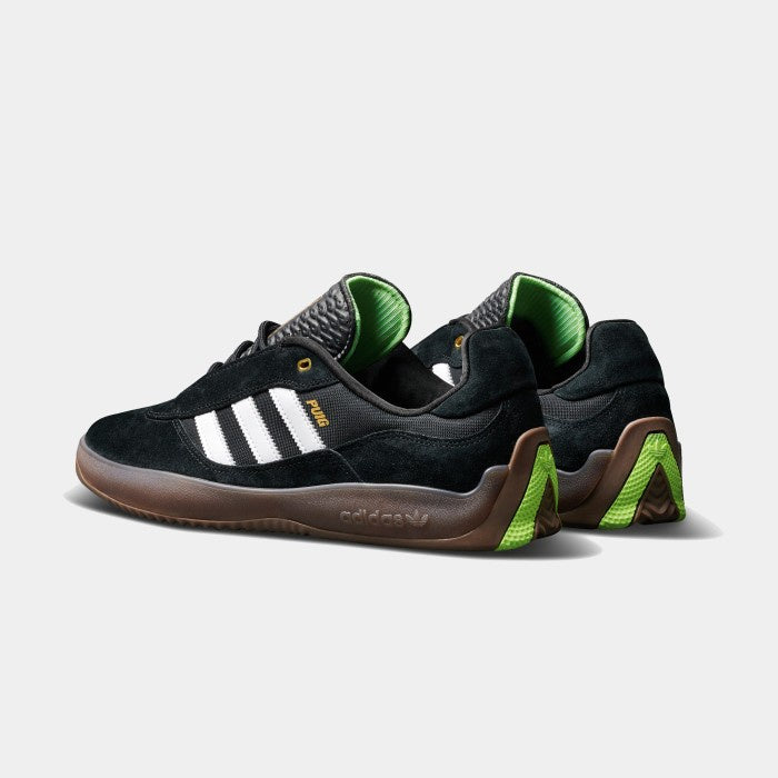 Adidas Puig Black White Green Gumsole ORIGINAL FV5932