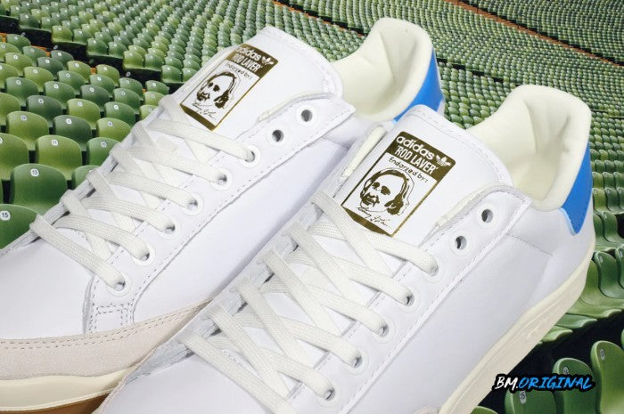 Adidas Rod Laver White Blue Rush Gold ORIGINAL GW8765