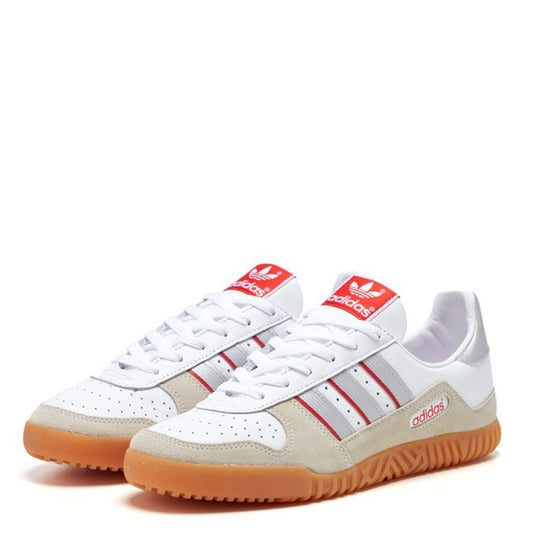 Adidas Indoor Comp Trainers White Silver ORIGINAL FX5661