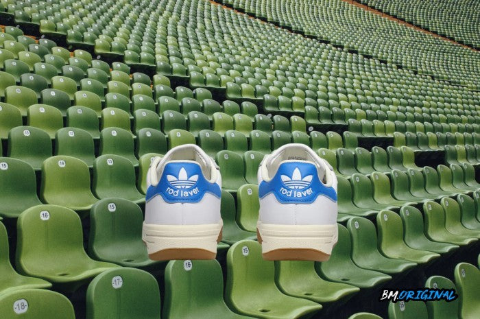 Adidas Rod Laver White Blue Rush Gold ORIGINAL GW8765