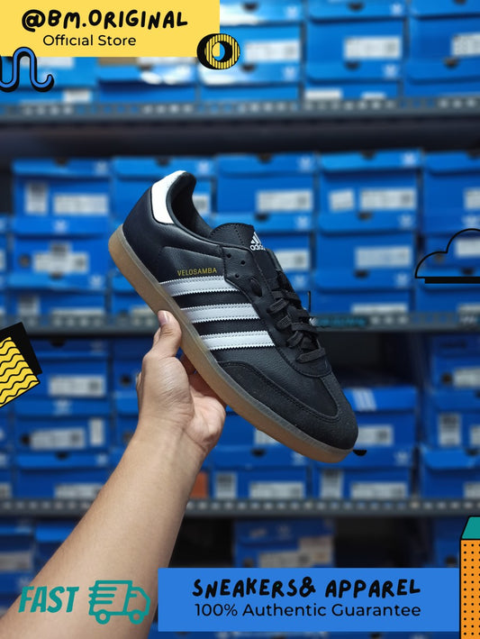 Adidas Velosamba Vegan Core Black White Cycling Shoes ORIGINAL GY5597