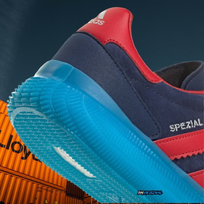 Adidas Spezial Handball Navy Lush Red Lush Blue ORIGINAL