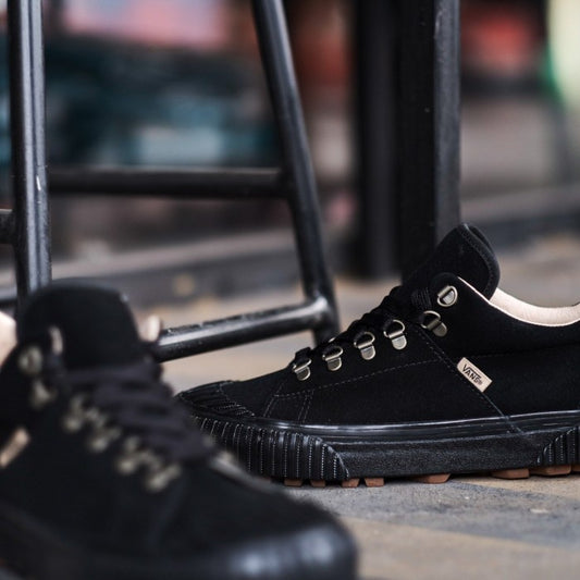 Pre-owned Vans Aubin 35 Anaheim Factory Og Black Suede In Og Black ORIGINAL