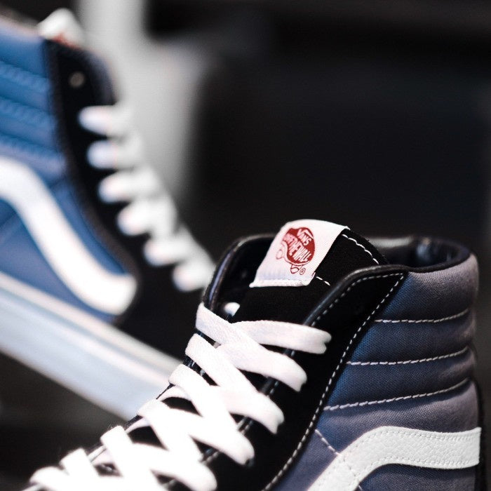 Vans Sk8 Hi Classic Navy White Global Market ORIGINAL
