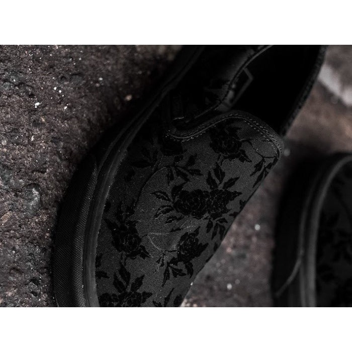 Vans Slip On Flocked Rose Black/Black ORIGINAL