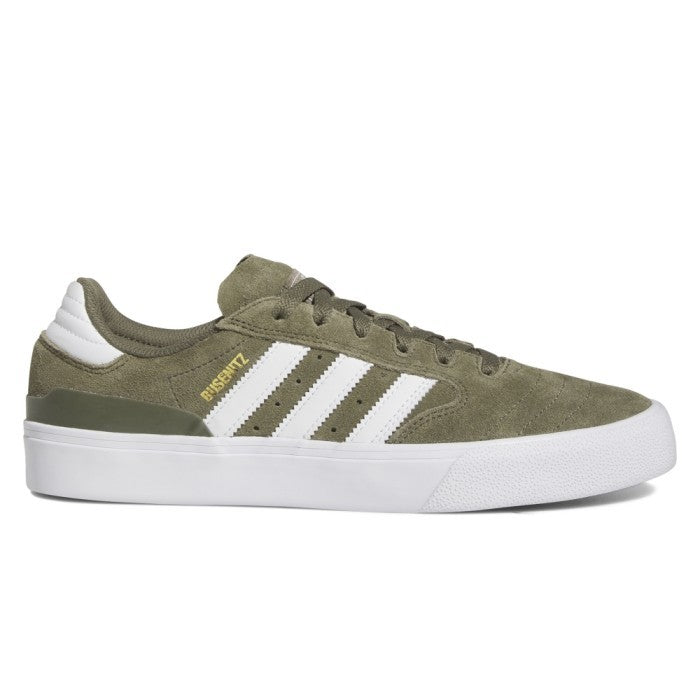 Adidas Busenitz VULC II Olive Strata White Gold Metallic HQ2020