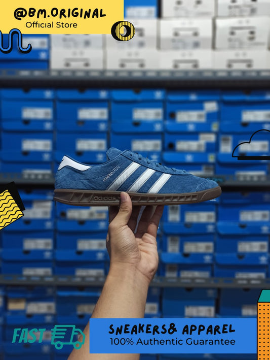 Adidas Hamburg Royal Blue White Exclusive ORIGINAL