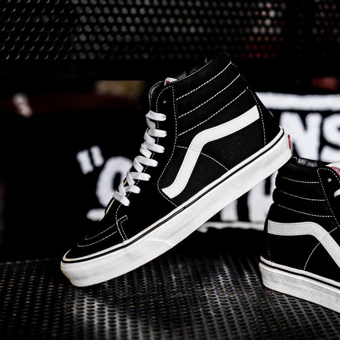 Vans SK8 Hi Classic Black White ORIGINAL