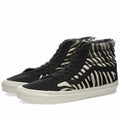 VANS UA SK8-HI 38 DX PONYHAIRBLACK ZEBRA ORIGINAL VN0A4UI42JK