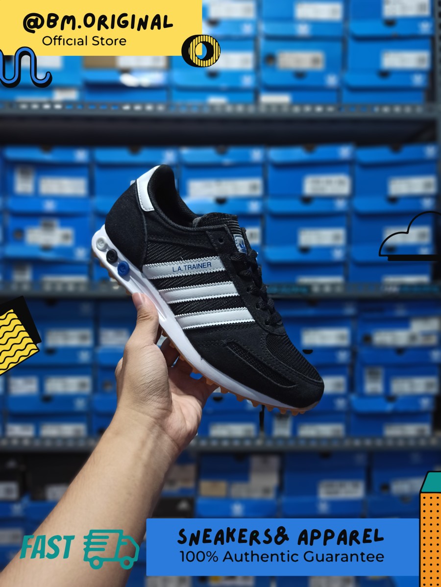 Adidas LA Trainer OG Black White Exclusive – BM STORE ORIGINAL