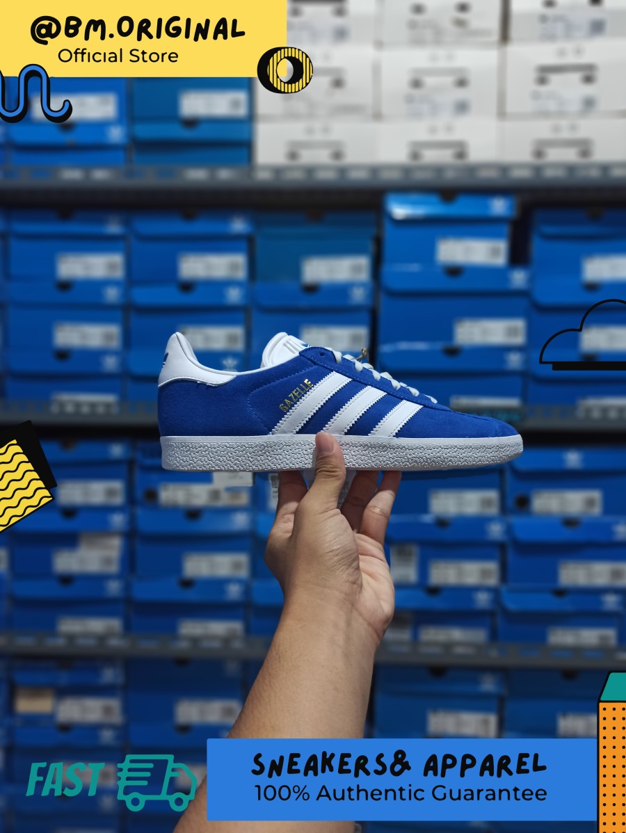Adidas Gazelle Blue White ORIGINAL EF5600
