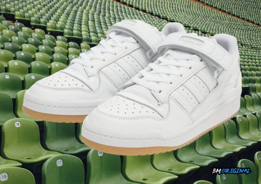 Adidas Forum Low White All White Gumsole Exclusive ORIGINAL
