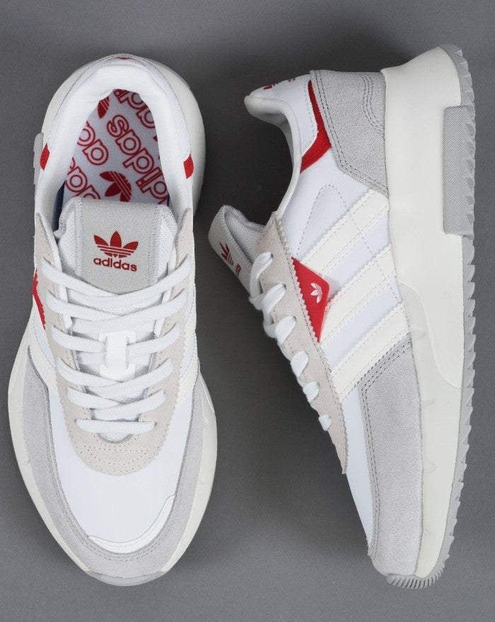 Adidas Retropy F2 White Fresh Red HQ1897