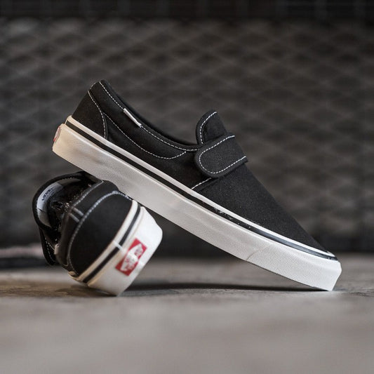 Vans Slip On 47 DX Anaheim Factory Black White