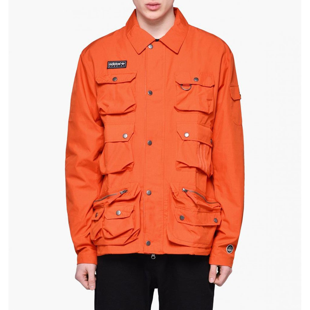 Adidas Wardour SPZL Military Jacket Collegiate Orange ORIGINAL DY5862