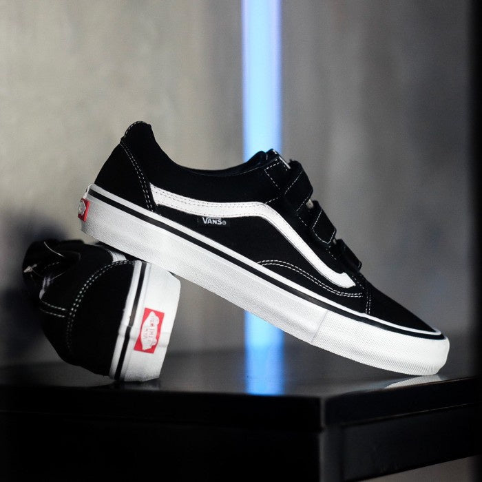 Vans Oldskool Pro Velcro Black White ORIGINAL