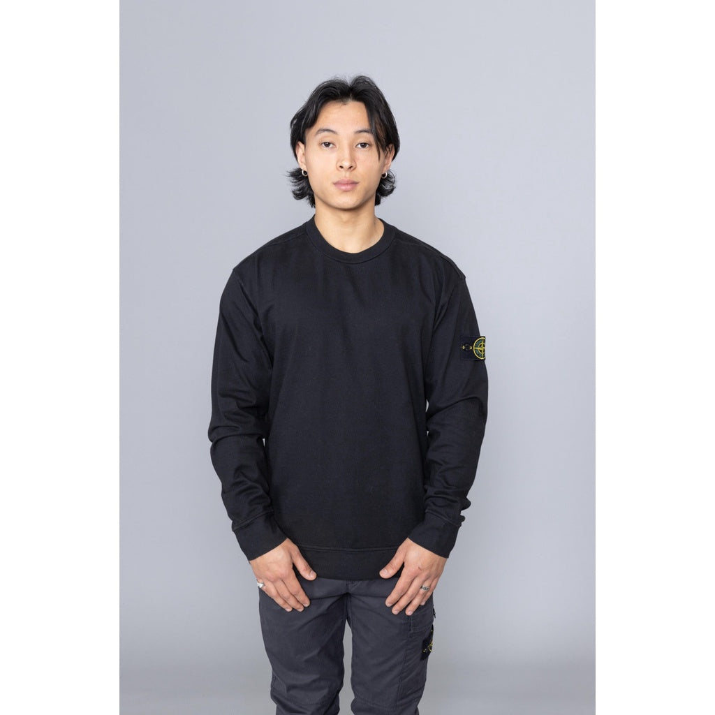 STONE ISLAND Long Sleeve Sweat Black ORIGINAL 761563750 V0029