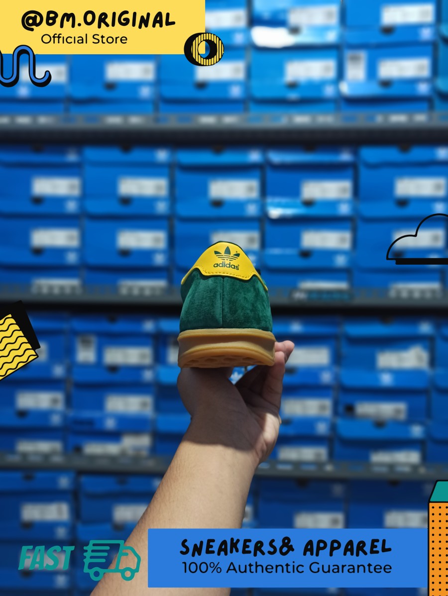Adidas Hamburg OG Collegiate Green Yellow ORIGINAL GW5752