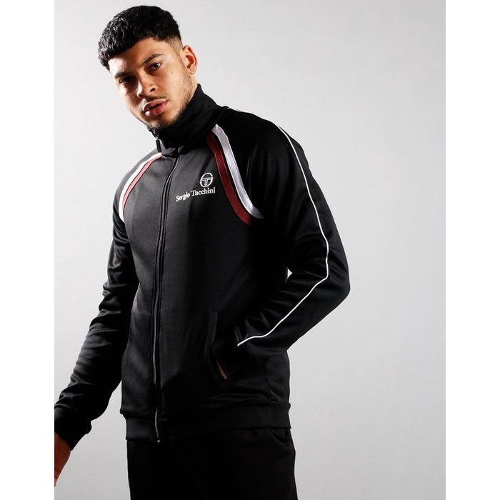 SERGIO TACCHINI GHIBLI TRACK TOP BLACK PORT WHITE ORIGINAL