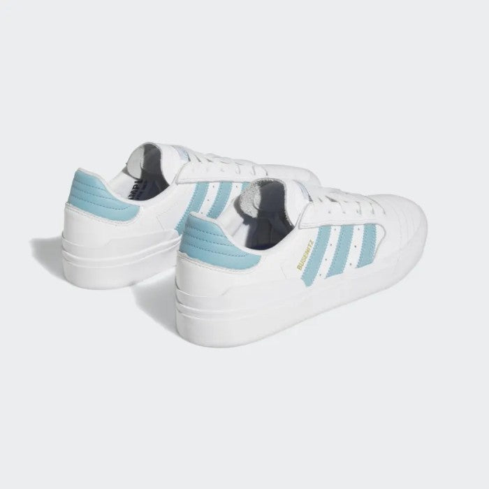 Adidas Busenitz Vulc 2 Cloud White Preloved Blue Gold Metallic HQ2022