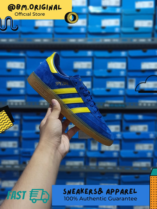 Adidas Handball Spezial Blue Yellow CW Stockholm Exclusive