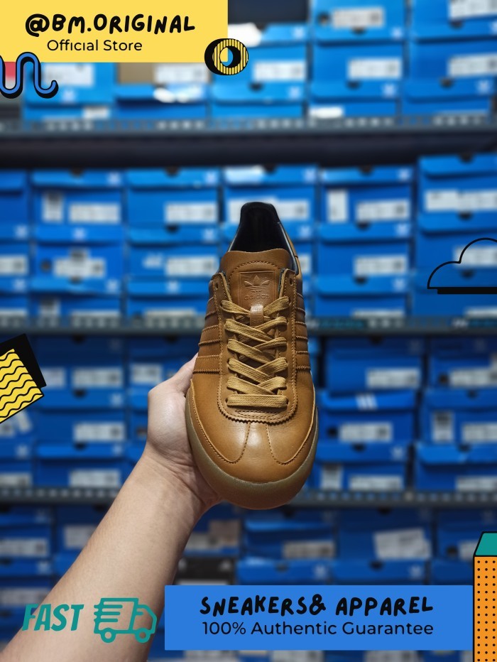 Adidas Jeans MK II Low Brown Leather ORIGINAL BB5273