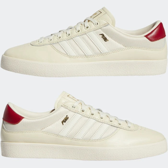 Adidas Puig Indoor Cream White Scarlet ORIGINAL GW3150