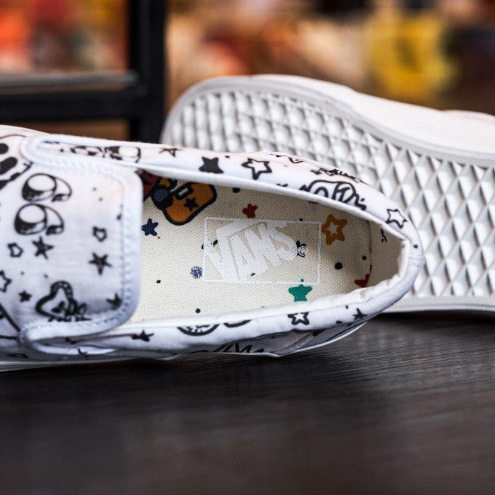 Vans Slip On U-Colour Tatto True White