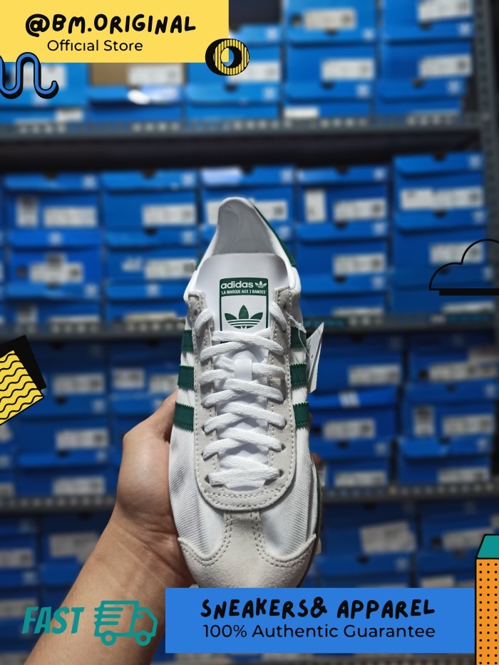 Adidas Country OG White Green Gumsole ORIGINAL EE5745