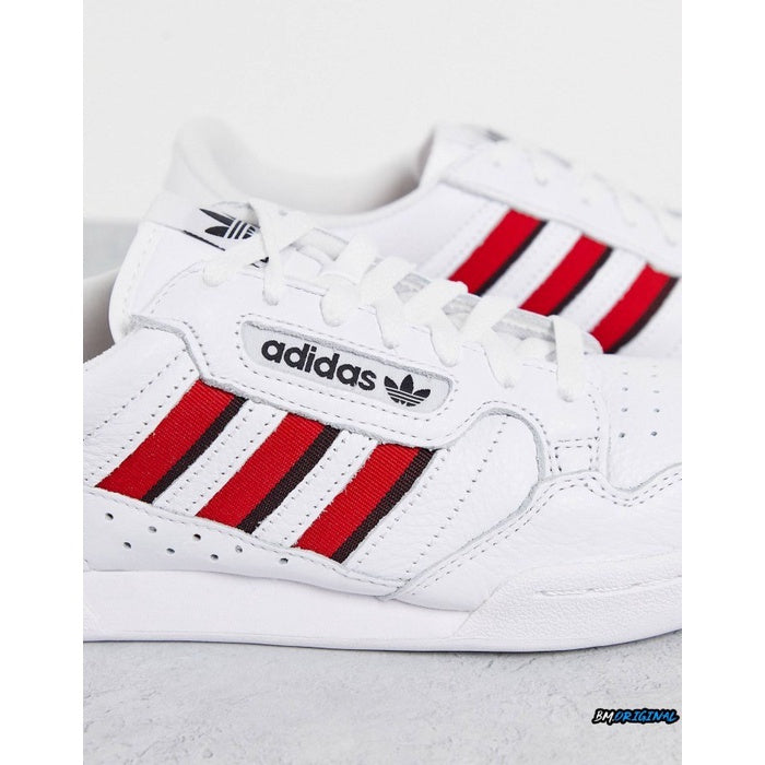 Adidas Continental 80 Stripes White Red ORIGINAL H02155