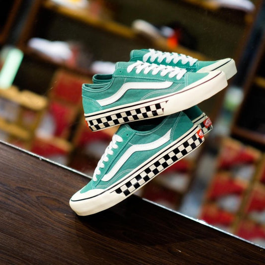 Vans Style 36 Decon SF Salt Wash Hedge Green Antique White
