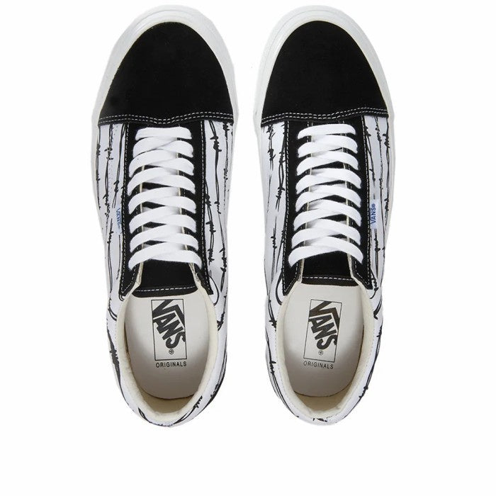 VANS VAULT UA OLD SKOOL NS OG LX BARBED WIRE BLACK VN0A4UUT9XT1